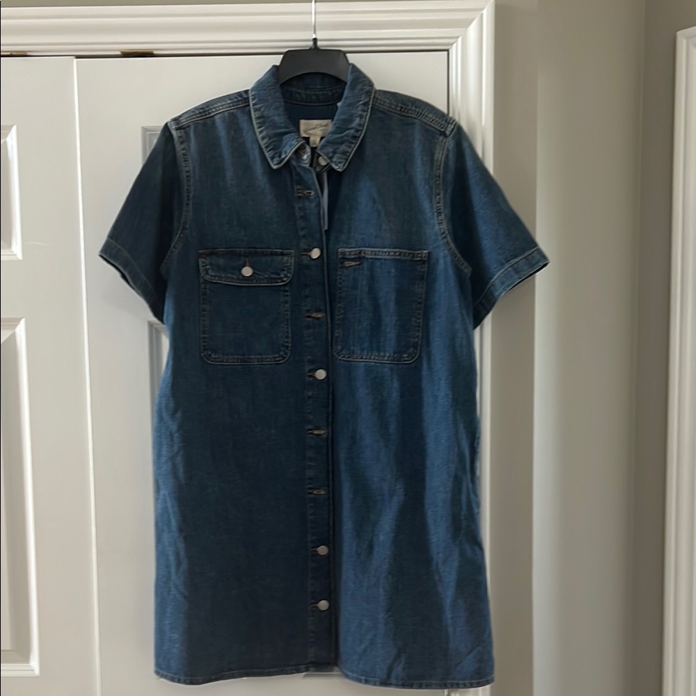 Universal Thread Blue Denim Mini Dress